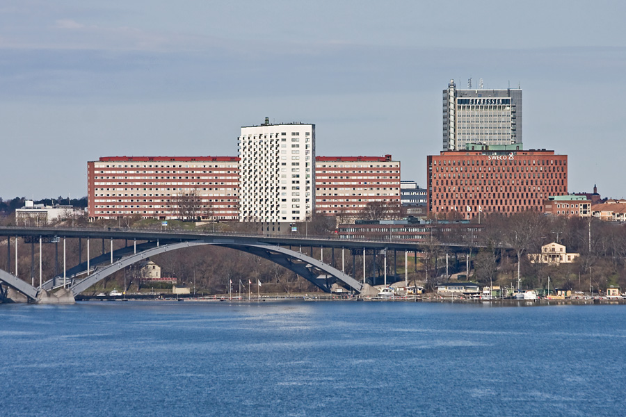 Rakennuksia Kungsholmenilla