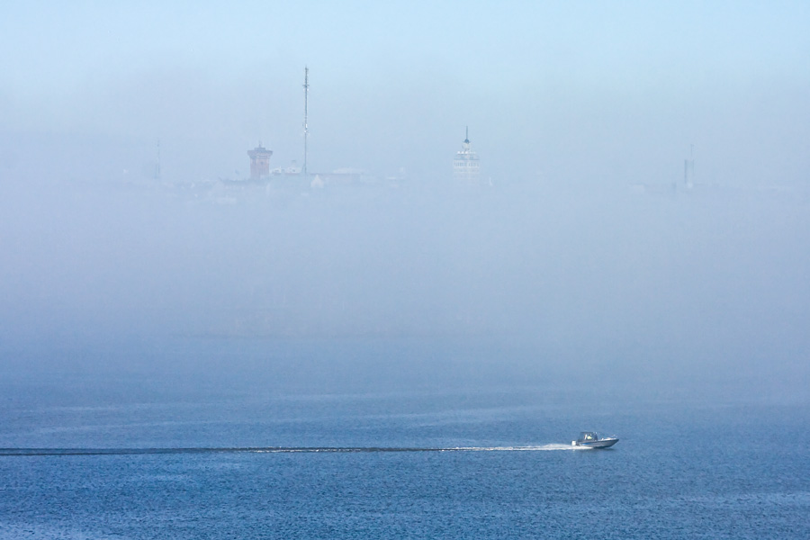 Helsinki fogged in