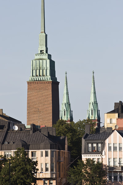 Towers of Mikael Agricola and St John's churches